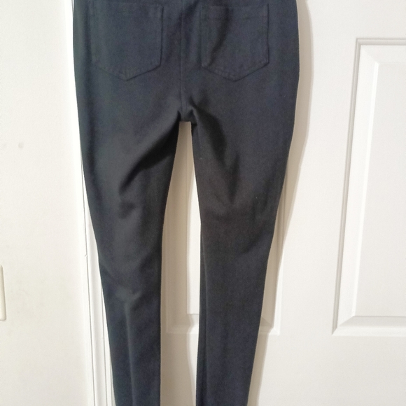 Athleta ponte zipper skinny pants Sz 8 - Picture 6 of 8